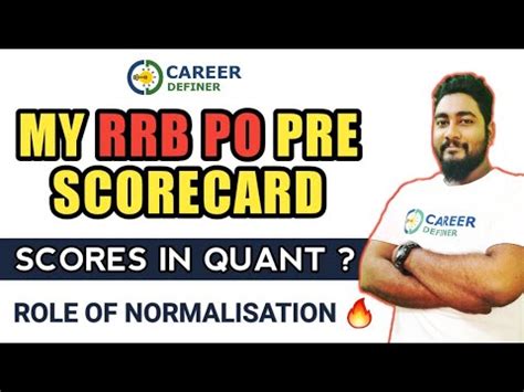 My RRB PO Prelims Score Card 2021 RRB PO Prelims Result 2021