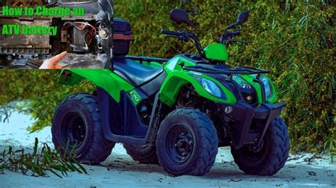 How To Charge An Atv Battery Without A Charger Atv Notes