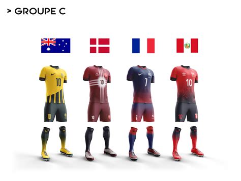 FIFA WORLD CUP 2018 / JERSEYS DESIGN :: Behance