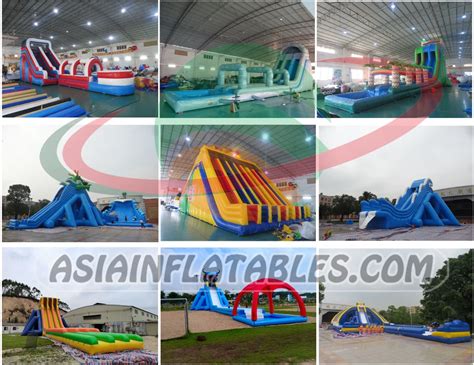 The Tallest 40ft Tall Cheap Inflatable Curve Twister Water Slide With