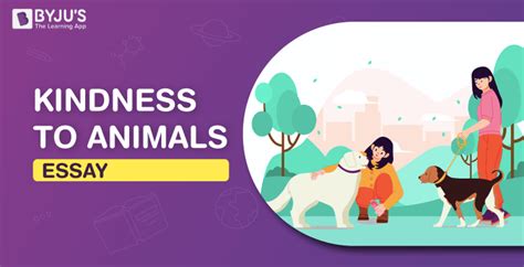 Kindness To Animals Essay Essay On Kindness To Animals For Children