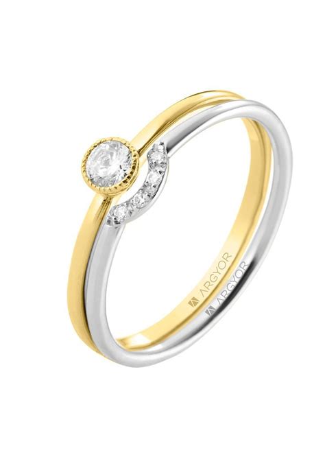 Anillo De Oro Amarillo Con Diamante 0 15ct 74A0078 Argyor Talla 7 Tipo