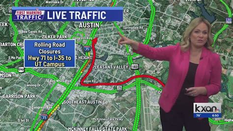 Rolling Road Closures Likely As President Biden Visits Austin Monday Youtube