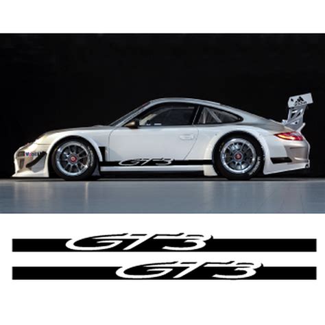 Porsche 911 Gt3 Side Stripes Decals Set 2145 Hot Sex Picture