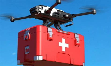 Drones Delivering Drugs Essentials To Covid Victims