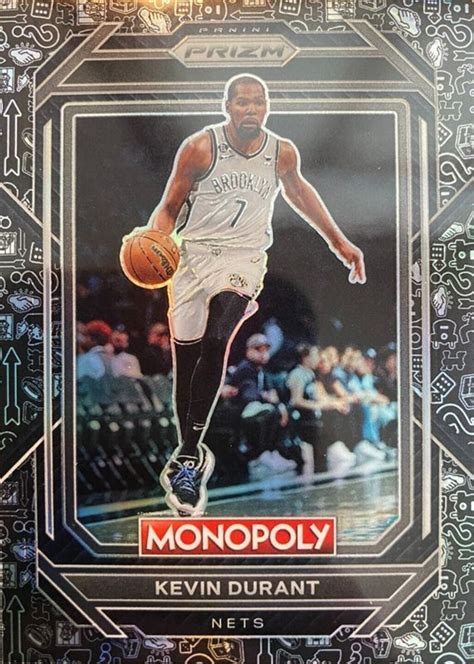 Kevin Durant 2022 Prizm Monopoly Black Icons 7 Price Guide Sports