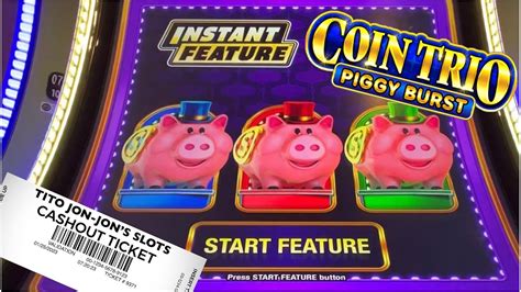 Buying Instant Features Till I Win Coin Trio Piggy Burst Slot Machine