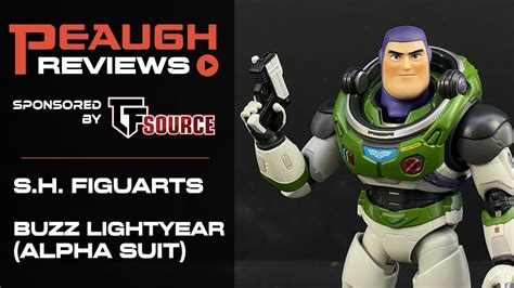 Video Review S H Figuarts BUZZ LIGHTYEAR Alpha Suit YouTube