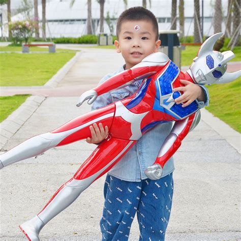 Original 64cm/55cm/48cm ultraman toy big Collection ultraman action ...