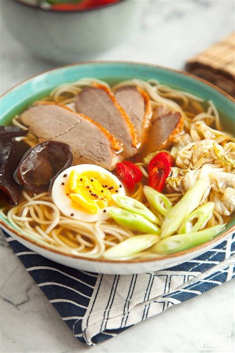 Ramen Z Kaczki Domowy Przepis Na S Ynn Japo Sk Zup Jak Zrobi