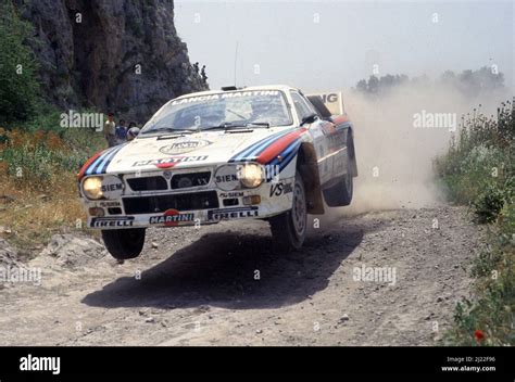 Markku Alen FIN Ilkka Kivimaki FIN Lancia Rally 037 GrB Martini