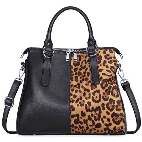 2024 novo estilo mulheres bolsas bolsas moda leopardo padrão europeu e