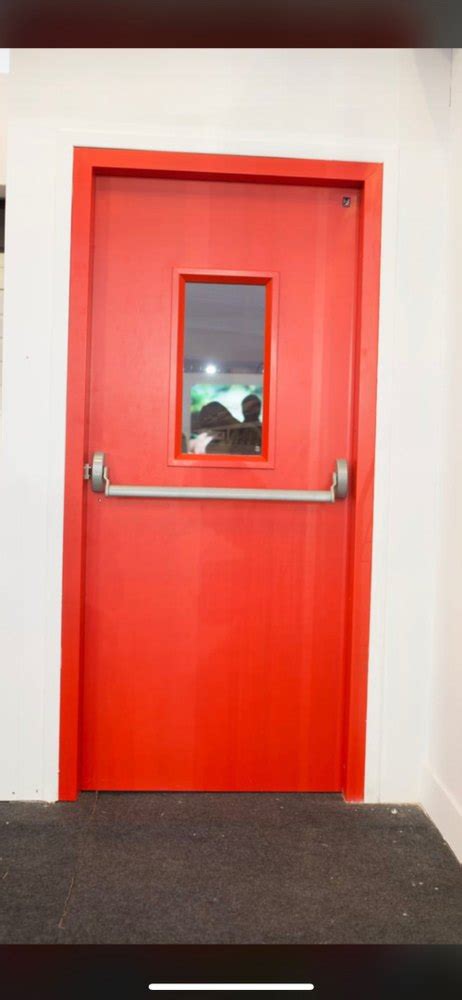 Fireproof Fire Resistant Door Color Coated At Rs Piece In New