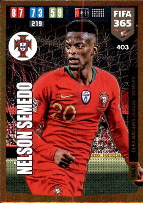 Panini Fifa 365 2020 Karten Cards 403 Nelson Semedo UEFA Nations League