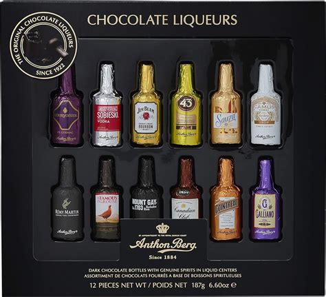 Anthon Berg Chocolate Liqueurs Famous Liqueur Brands Bottles