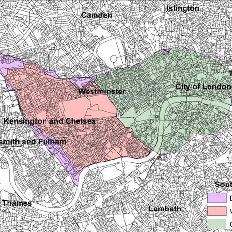 1 Map Of The Original Congestion Charge Zone Ccz And Western Extension