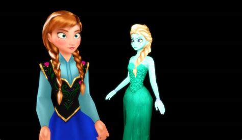 Frozen Mmd Elsa Is A Dinosaur Youtube