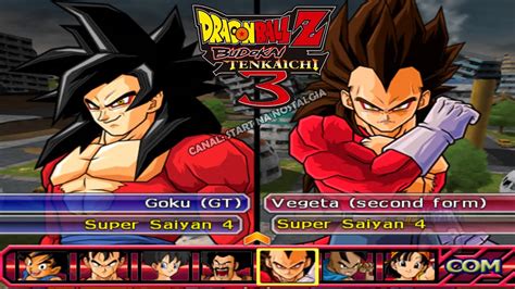 Dragon Ball Z Budokai Tenkaichi 3 PS2 GOKU SS4 VS VEGETA SS4