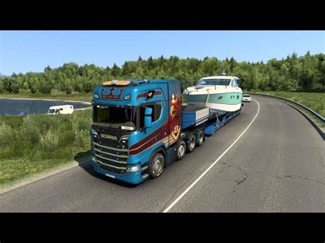 Euro Truck Simulator 2 Vezeme Jachtu 57 YouTube