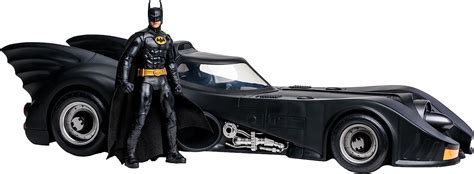 Mcfarlane Toys Drops Exclusive Batman Batmobile Gold Label Set