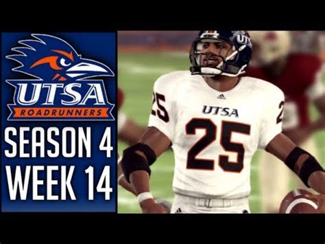 Ncaa Football Dynasty Utsa Bowl Game Or Bust Week Vs Texas