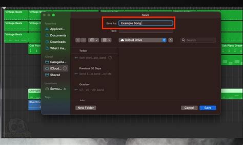 How To Share Garageband Projects For Macos Ios Easy Producer Society