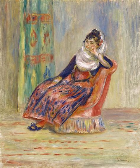 Pierre Auguste Renoir Algerian Woman Sothebys