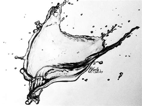 Splash Drawing, Pencil, Sketch, Colorful, Realistic Art Images ...