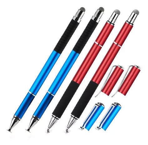 Lápiz Stylus Pluma Pack 4pz Capacitivo Universal Para Tablet Meses