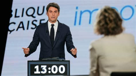 Législatives 2024 Gabriel Attal publie un simulateur du projet de la