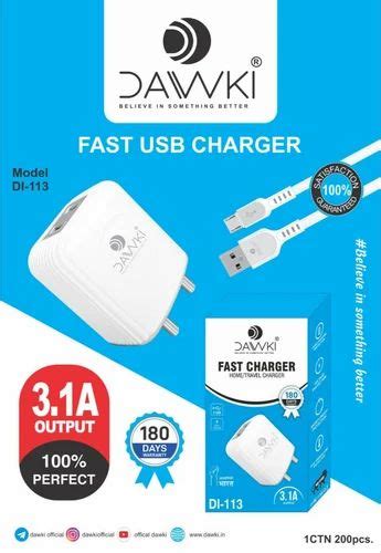 Ampere Dawki Usbfast Mobile Charger At Rs Piece In New