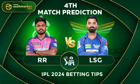 Rr Vs Lsg Ipl Th Match Prediction Exchmarket