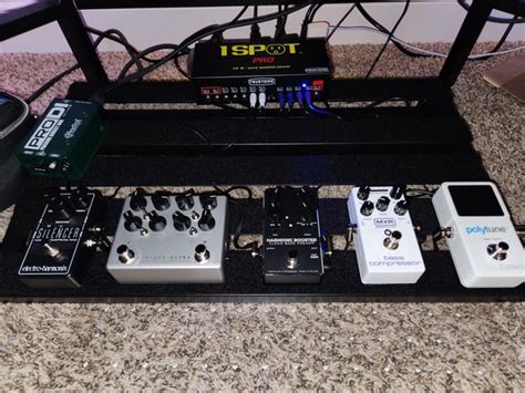 Pedalboard For Recording Just Waiting For Mxr 10 Band Eq Then Its