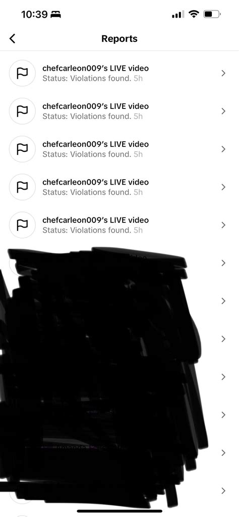 Violations found from his live earlier : r/chefcarlsnark