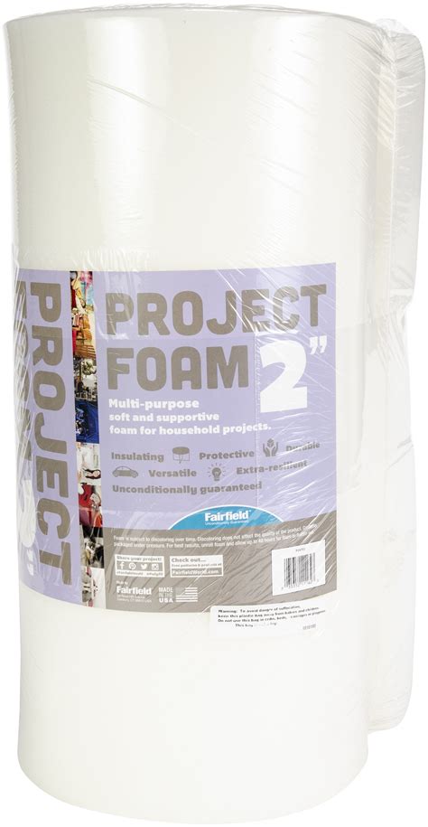 Project Foam Multipurpose Foam By Fairfield™ 24 X 72 X 2 Thick