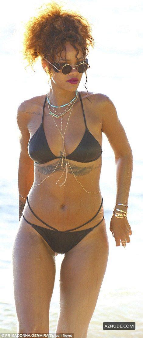 Rihanna In A Bikini In Barbados AZNude