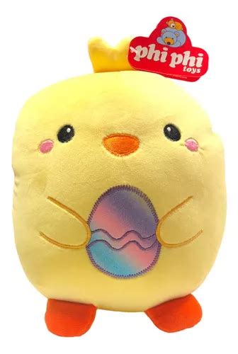 Peluche Pollito Phi Phi Toys Abrazable Kawaii Super Suave Mercadolibre