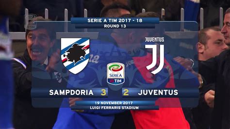 Sampdoria Juventus 2 3 Matchday 13 ENG Serie A TIM 2017 18