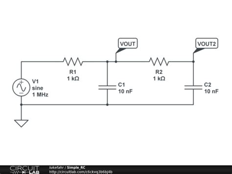 Simple Rc Circuit Diagram