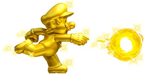 Mario Gold Fuego Png Transparente Stickpng