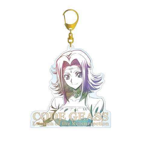 Code Geass Lelouch Of The Re Surrection Newly Drawn Illustration Kallen Big Acrylic Keychain