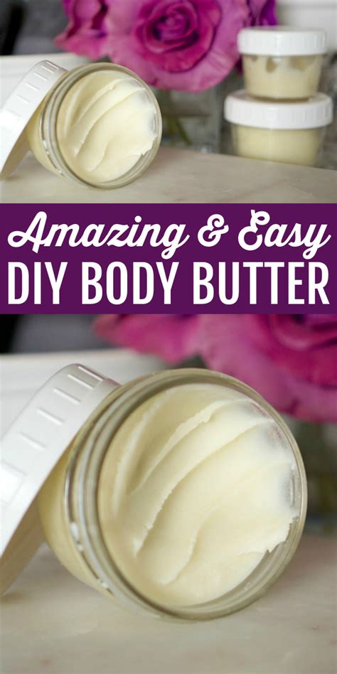 Amazing Body Butter Recipe Diy Body Butter Body Butters Recipe