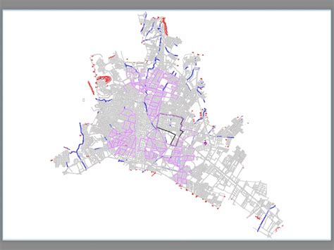 Cartografa Leon Guanajuato Mexico En AutoCAD CAD 1 61 MB Bibliocad