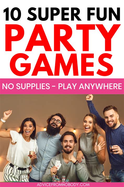 party games  save  boring party artofit