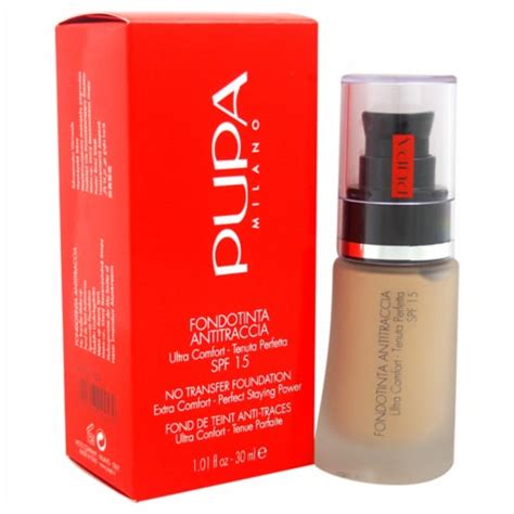 Pupa Milano No Transfer Foundation SPF 15 01 Nude All Skin Types