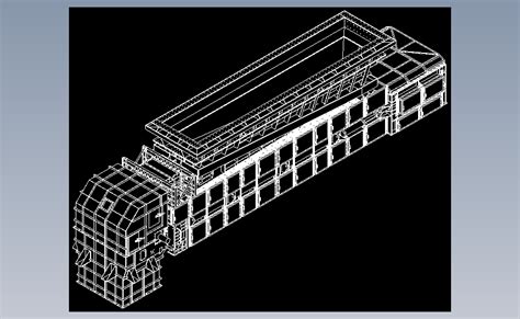 皮带输送机autocad 2018模型图纸下载 懒石网