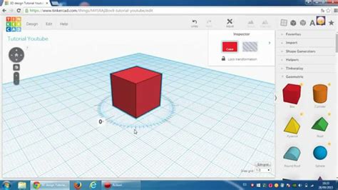 Tutorial Tinkercad Parte Nociones B Sicas Espa Ol Castellano