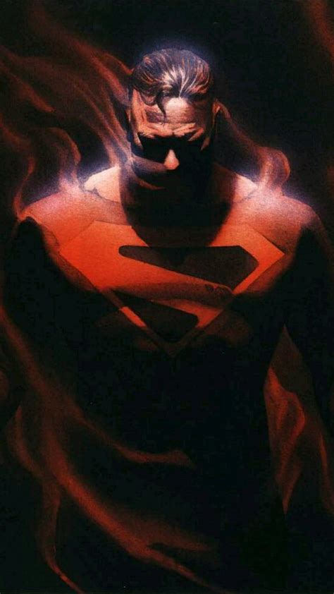 Superman Alex Ross Anger Clark Dark Dc Dc Comics Fury Red Hd