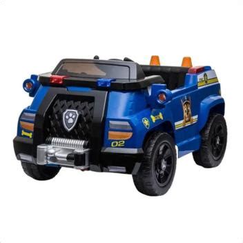 Carrinho El Trico Infantil De Policia V Patrulha Canina Bang Toys