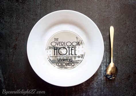 The Overlook Hotel Ceramic Plate Ceramic Plates Overlook Hotel